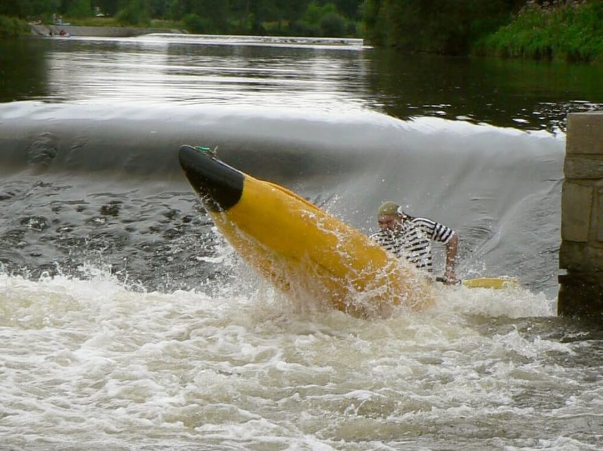 Na Otavě v srpnu 2006 / F: archiv Jiří Nosek